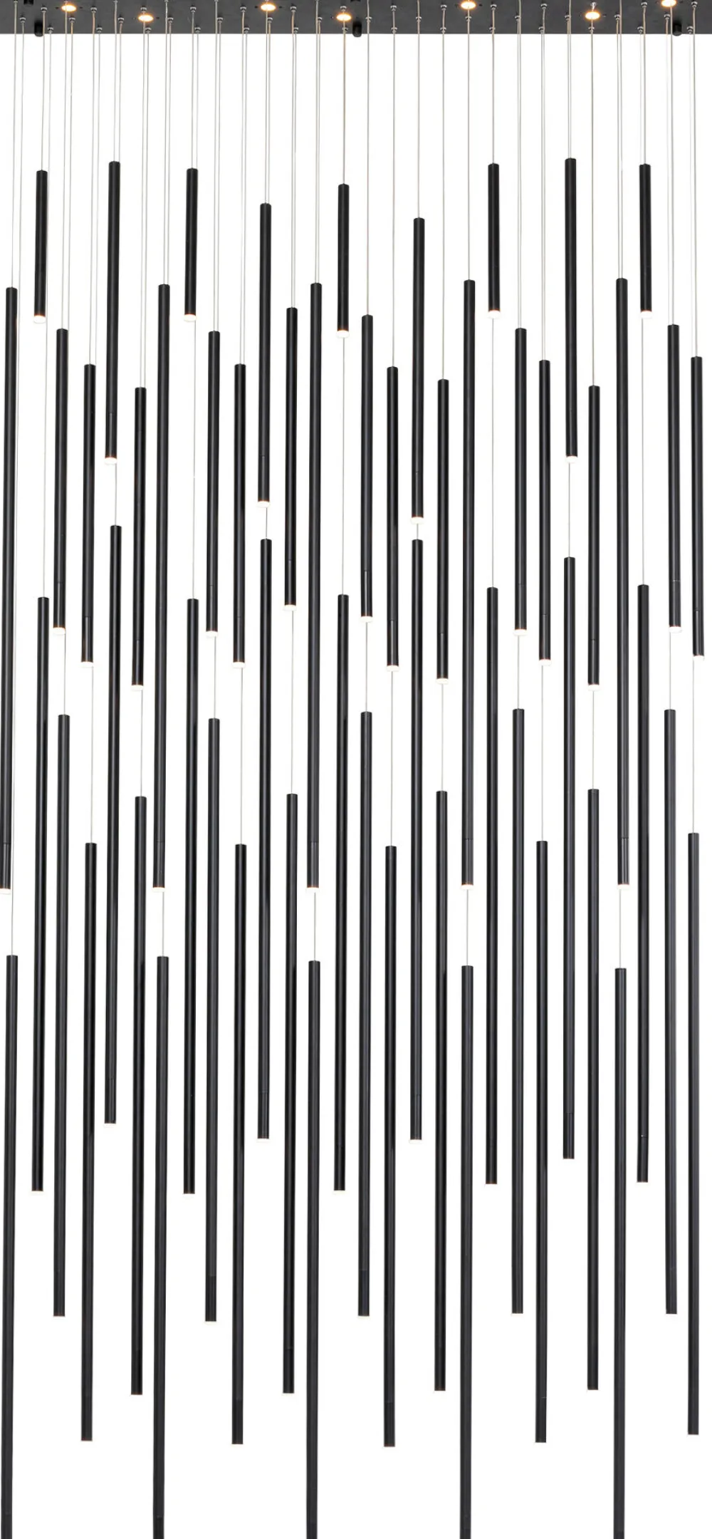 KARE Design Riippuvalaisimet*Living Vegas Deluxe Riippuvalaisin, Matta Musta, LED