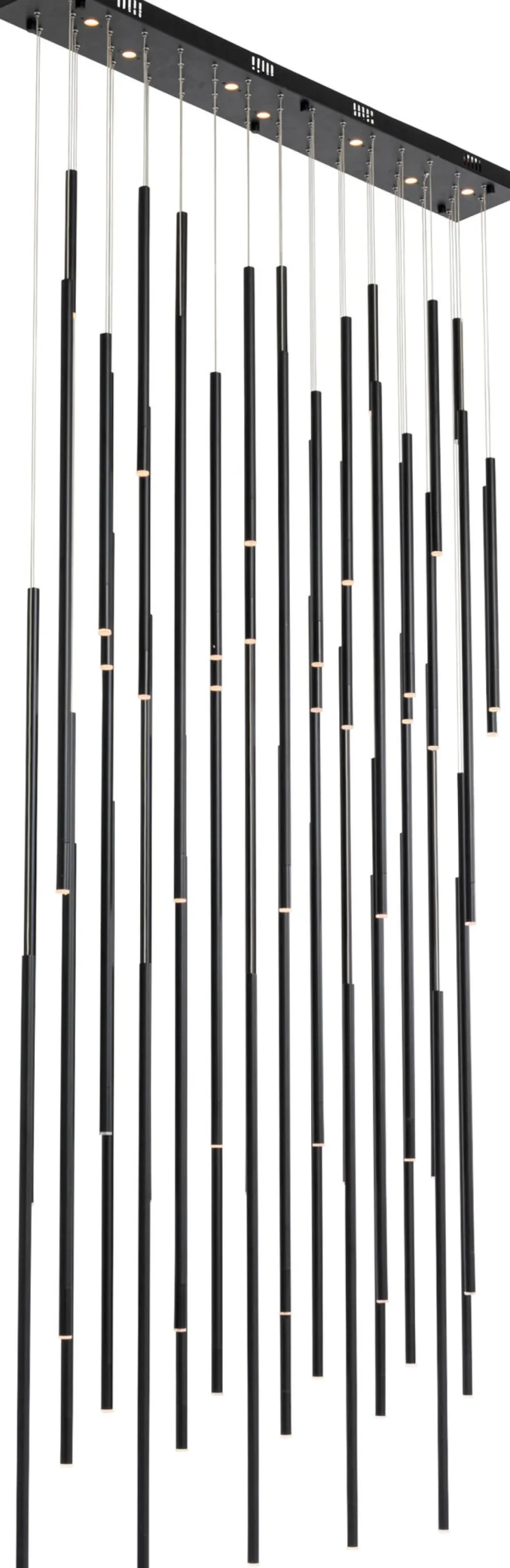 KARE Design Riippuvalaisimet*Living Vegas Deluxe Riippuvalaisin, Matta Musta, LED