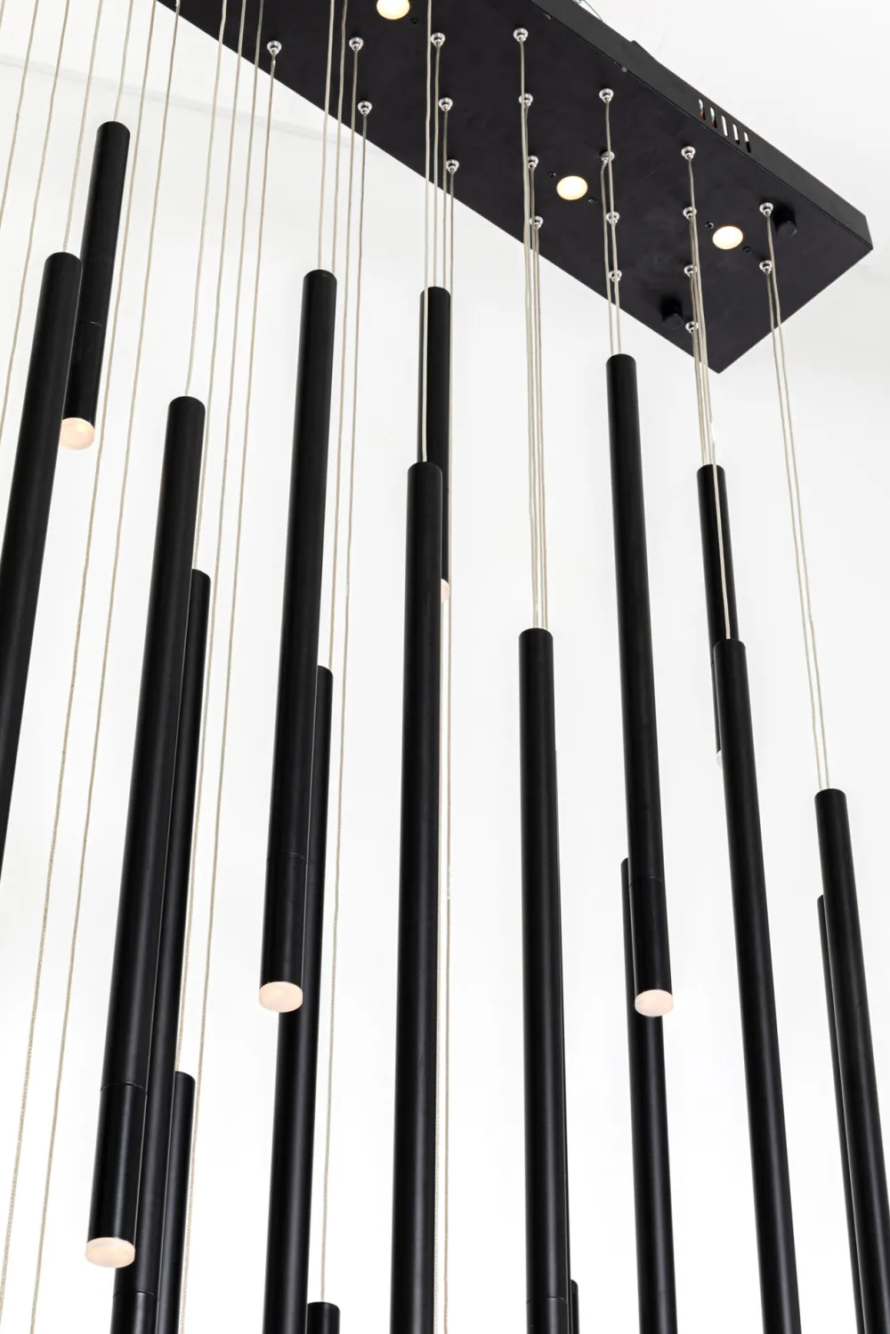 KARE Design Riippuvalaisimet*Living Vegas Deluxe Riippuvalaisin, Matta Musta, LED