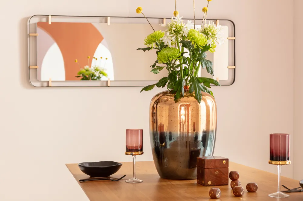 KARE Design Maljakot*Lizy Shine Multi Deco Maljakko 41cm