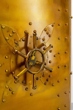 KARE Design Senkit|Lipastot*Locker Kassakaappi Kulta 66x152cm