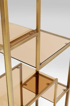 KARE Design Olohuone|Hyllyt*Loft Hylly Kulta 60x195cm