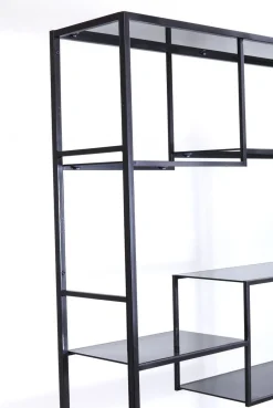 KARE Design Olohuone|Hyllyt*Loft Hylly, Musta 115x195cm