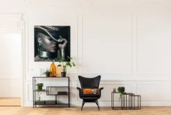 KARE Design Olohuone|Hyllyt*Loft Hylly, Musta 115x100cm