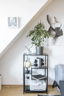 KARE Design Olohuone|Hyllyt*Loft Hylly Musta 60x100cm