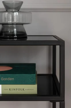 KARE Design Konsolipöydät Ja Sivupöydät*Loft Konsolipöytä, Musta 80x85cm