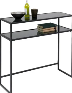 KARE Design Konsolipöydät Ja Sivupöydät*Loft Konsolipöytä, Musta 80x85cm