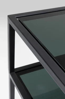 KARE Design Konsolipöydät Ja Sivupöydät*Loft Konsolipöytä, Musta 80x85cm