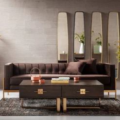 KARE Design Sohvat*Loft Sohva 3-istuttava, Ruskea