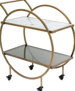 KARE Design Baarit*Loft Tarjoiluvaunu, Messinki