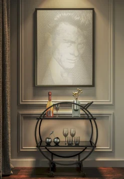 KARE Design Baarit*Loft Tarjoiluvaunu, Musta