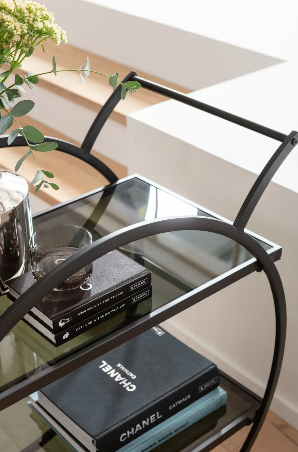 KARE Design Baarit*Loft Tarjoiluvaunu, Musta