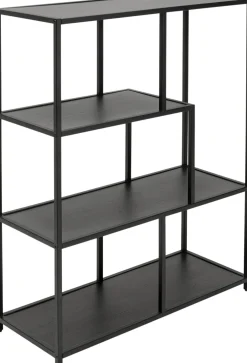 KARE Design Hyllyt*Loftie Black Hylly Musta 77x100cm