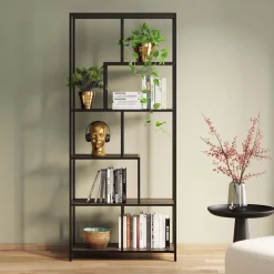 KARE Design Hyllyt*Loftie Hylly, Musta 77x185cm