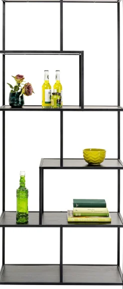 KARE Design Hyllyt*Loftie Hylly, Musta 77x185cm