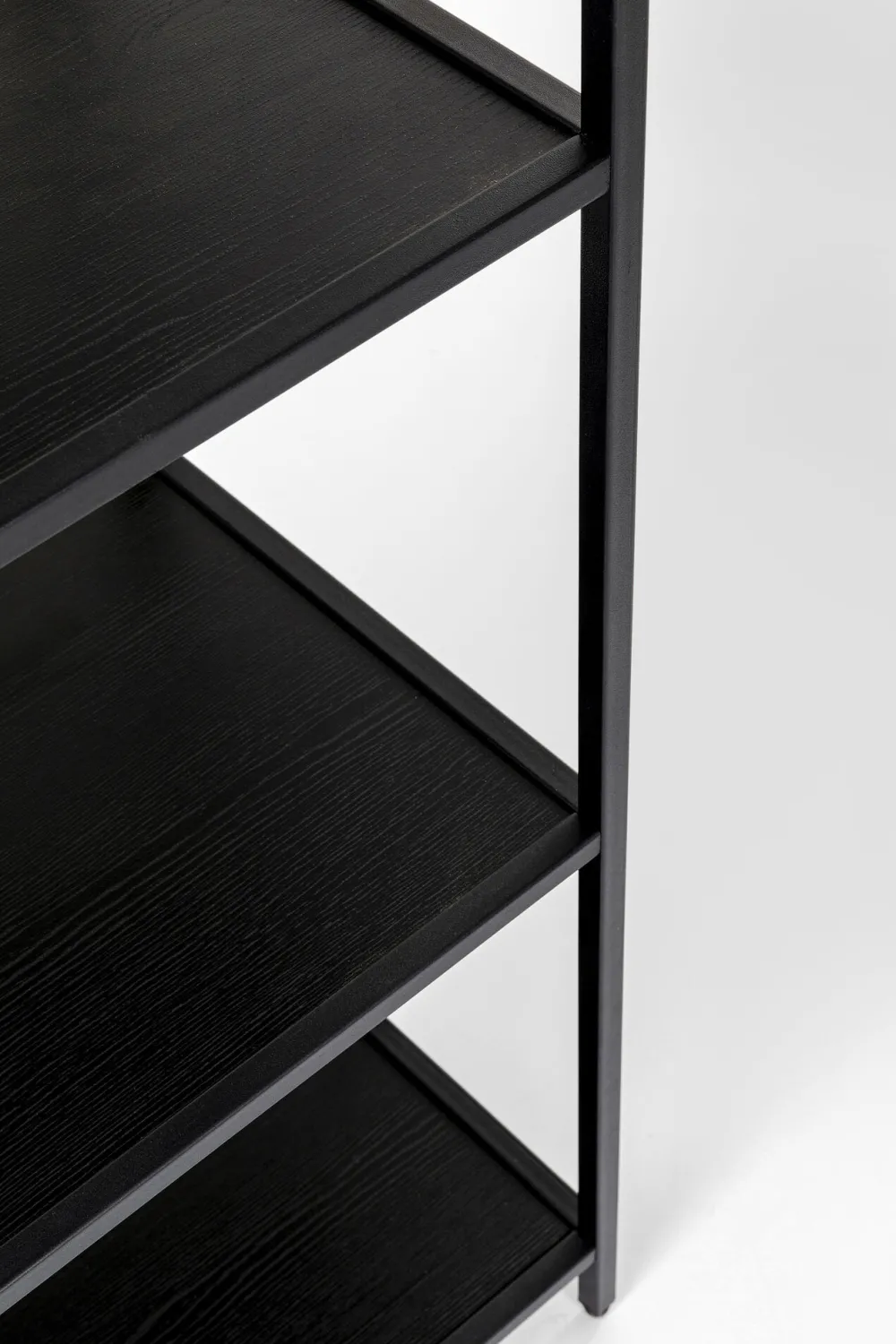 KARE Design Hyllyt*Loftie Hylly, Musta 77x185cm