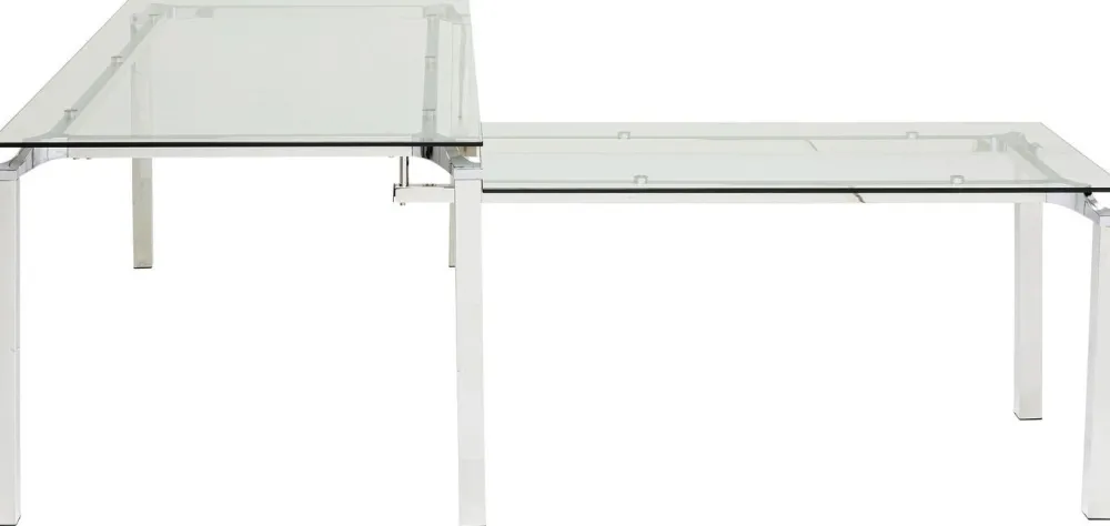 KARE Design Työpöydät*Lorenco Corner Työpöytä, Toimistopöytä, Kromi 210x180cm