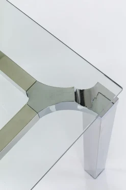 KARE Design Työpöydät*Lorenco Corner Työpöytä, Toimistopöytä, Kromi 210x180cm