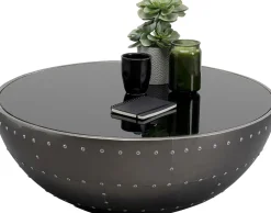 KARE Design Sohvapöydät*Lounge Black Graphit Sohvapöytä Musta Ø83cm