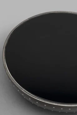 KARE Design Sohvapöydät*Lounge Black Graphit Sohvapöytä Musta Ø83cm