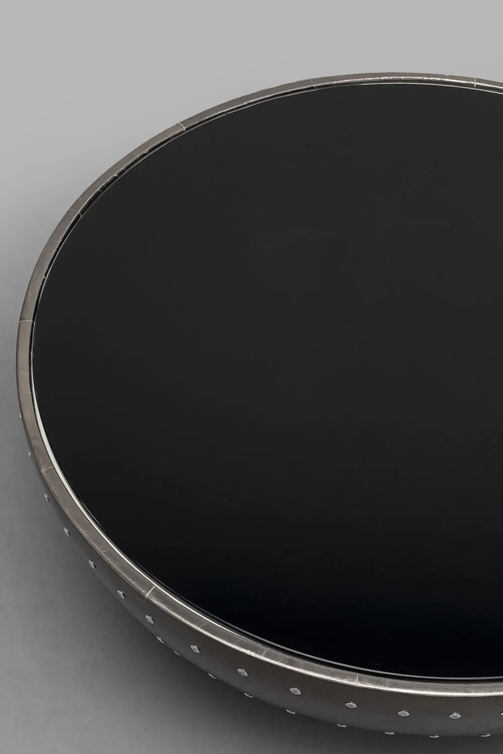 KARE Design Sohvapöydät*Lounge Black Graphit Sohvapöytä Musta Ø83cm