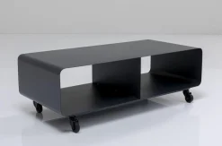 KARE Design Tv -Tasot*Lounge M Mobil Tv-taso, Harmaa 90x30cm