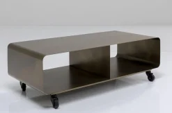 KARE Design Tv -Tasot*Lounge M Mobil Tv-taso, Pronssi 90x30cm