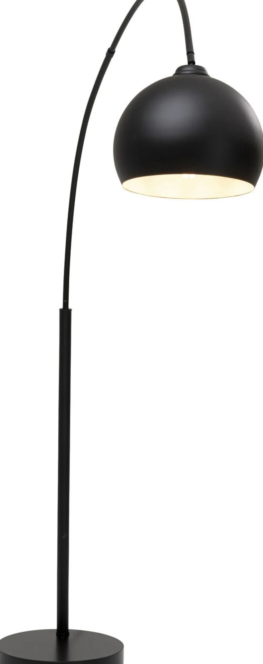 KARE Design Lattiavalaisimet|Olohuone*Lounge Small Deal Eco Lattiavalaisin Matta Musta 175cm