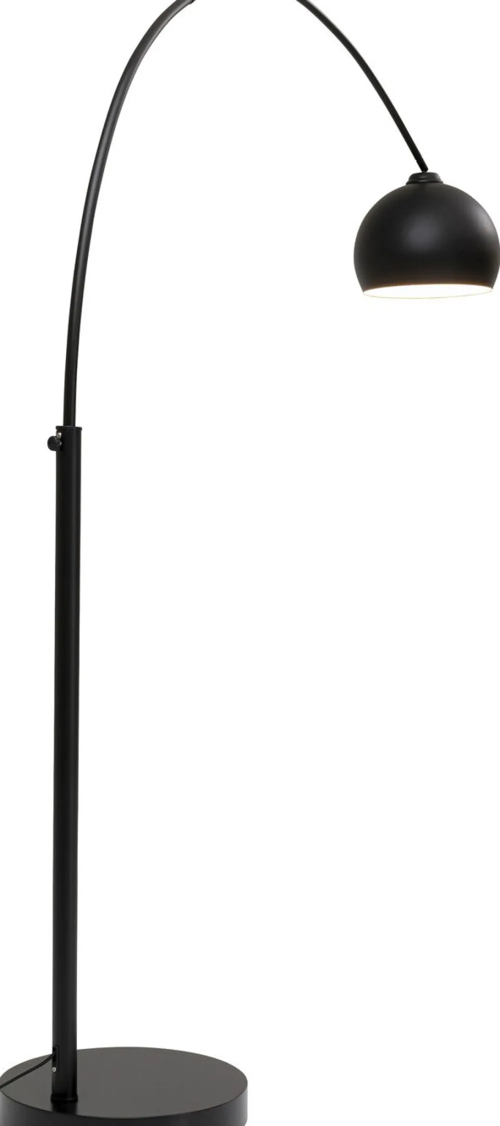 KARE Design Lattiavalaisimet|Olohuone*Lounge Small Deal Eco Lattiavalaisin Matta Musta 175cm