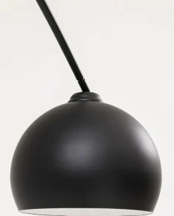 KARE Design Lattiavalaisimet|Olohuone*Lounge Small Deal Eco Lattiavalaisin Matta Musta 175cm