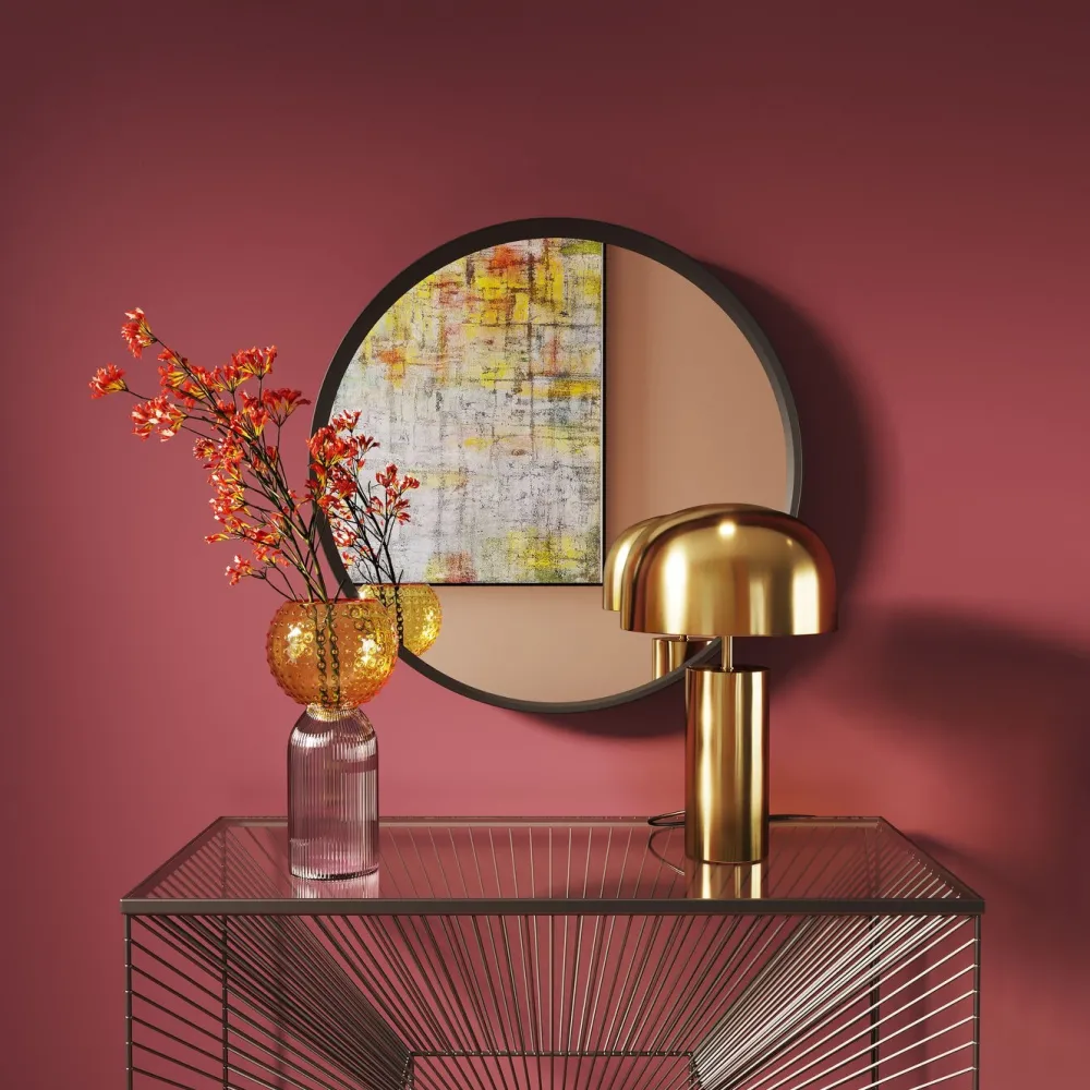 KARE Design Pöytävalaisimet*Loungy Pöytävalaisin, Kulta 38cm