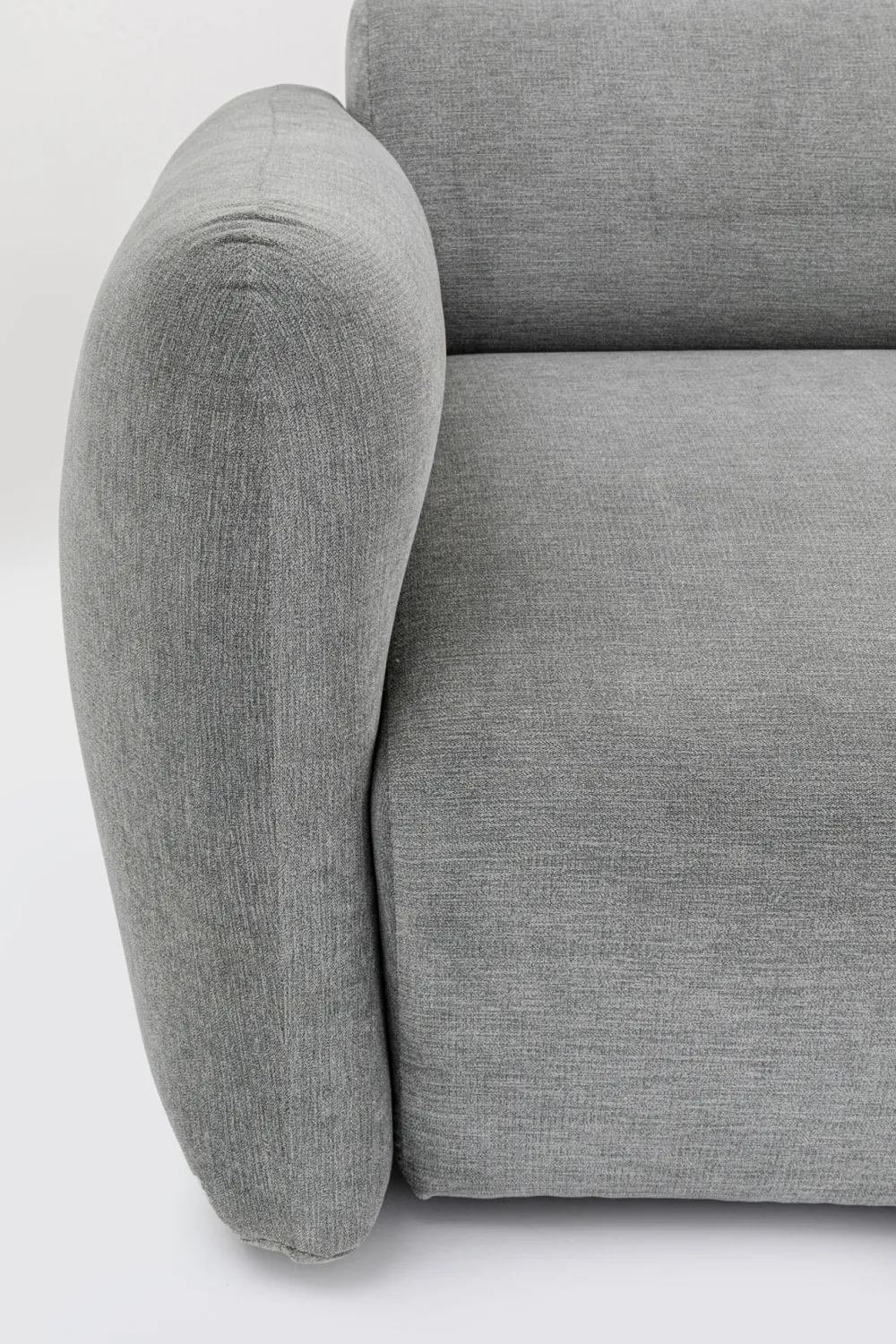 KARE Design Moduulisohvat|Kulmasohvat*Lucca Kulmamoduuli, Harmaa, Vasen 89cm