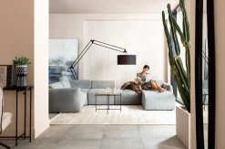 KARE Design Moduulisohvat|Kulmasohvat*Lucca Kulmamoduuli, Harmaa, Vasen 89cm