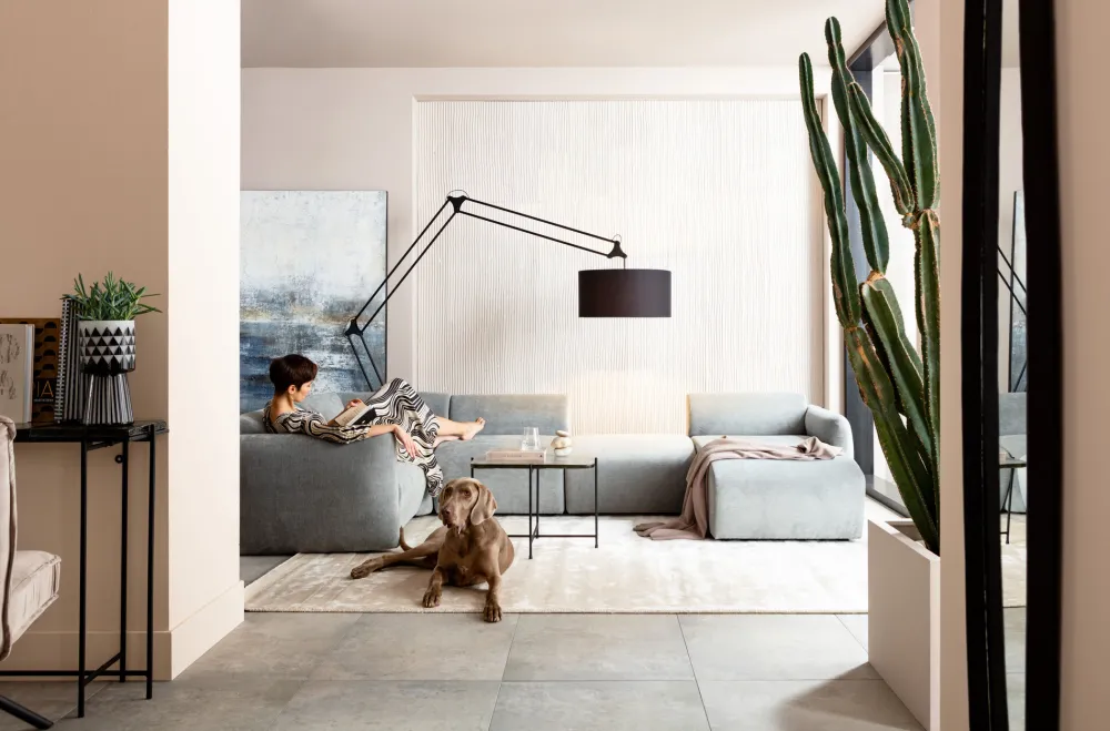 KARE Design Moduulisohvat|Lepotuolit*Lucca Moduuli, Harmaa, Oikea 90cm