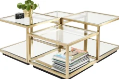 KARE Design Sohvapöydät|Olohuone*Luigi Sohvapöytä, Kulta (4/Setti)