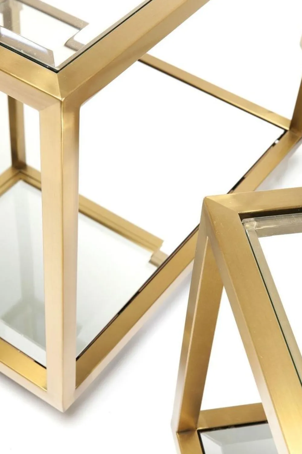 KARE Design Sohvapöydät|Olohuone*Luigi Sohvapöytä, Kulta (4/Setti)