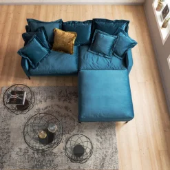 KARE Design Rahit Ja Jakkarat*Lullaby Rahi, Sinivihreä