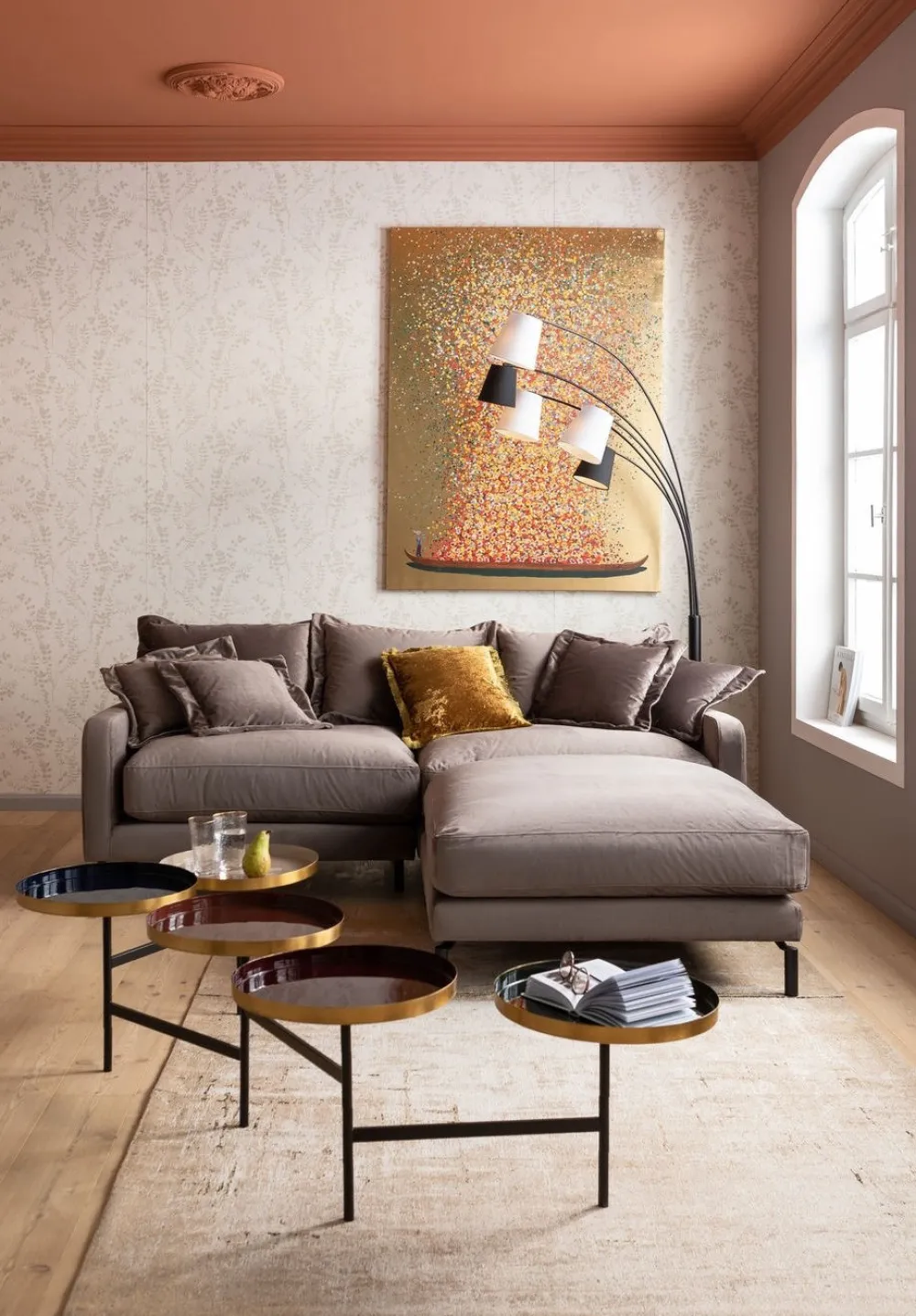 KARE Design Rahit Ja Jakkarat*Lullaby Rahi, Taupe