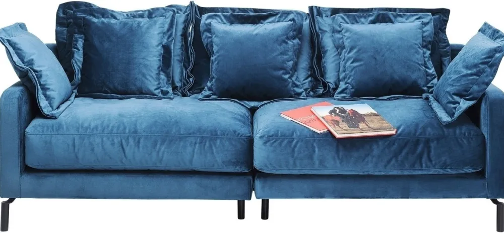 KARE Design Sohvat|Olohuone*Lullaby Sohva 2-istuttava, Sinivihreä