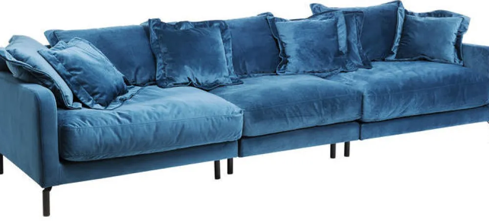 KARE Design Sohvat*Lullaby Sohva 3-istuttava, Sinivihreä