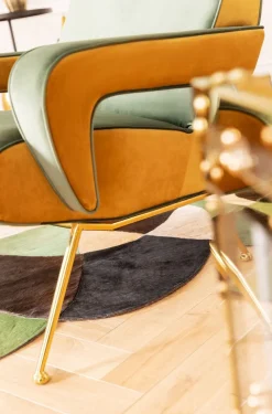 KARE Design Nojatuolit*Luna High Nojatuoli, Vihreä