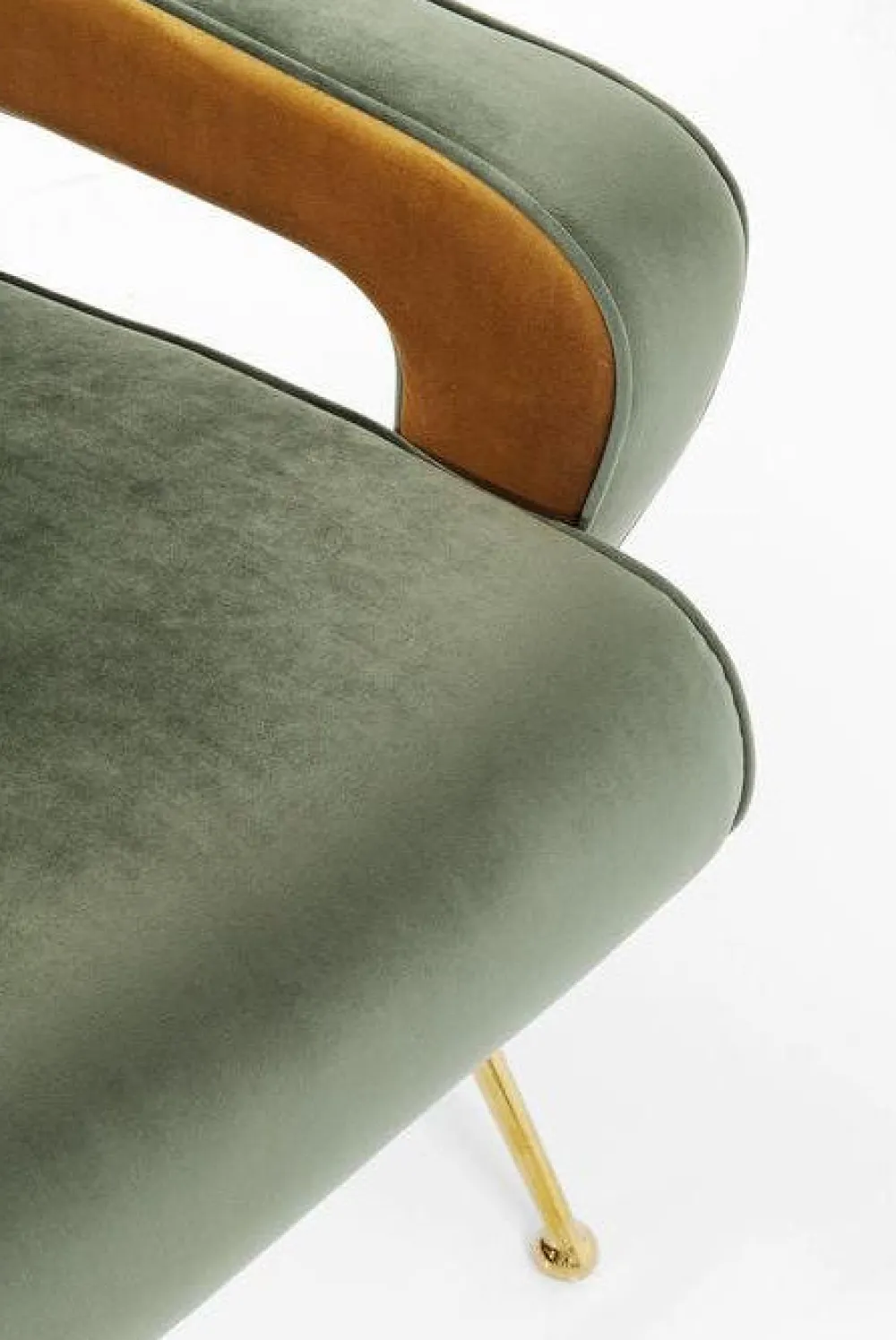 KARE Design Nojatuolit*Luna High Nojatuoli, Vihreä