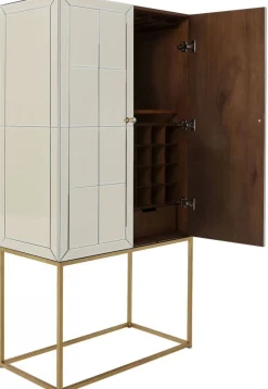 KARE Design Baarit*Luxury Pearl Baarikaappi 89x181cm, Peililasia