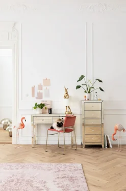 KARE Design Senkit|Olohuone*Luxury Pearl Korkea Lipasto, 5 Laatikkoa, Peililasia