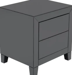 KARE Design Yöpöydät*Luxury Push Pieni Lipasto 2 Laatikkoa, Harmaa