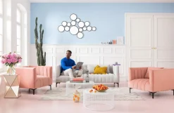 KARE Design Sohvapöydät*Luxury Triangle Pearl Sivupöytä 32x32cm