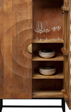 KARE Design Senkit|Lipastot*Madeira Kaappi - Vaalea, Massiivipuuta 76x140cm