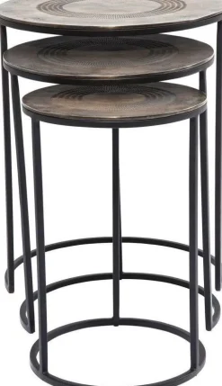 KARE Design Sohvapöydät*Marrakesh Sivupöytä Ø48cm (3/Setti)