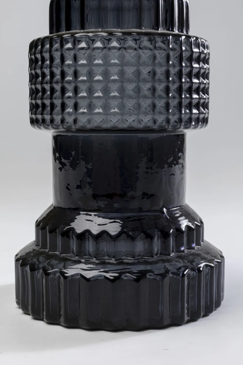 KARE Design Lyhdyt|Kynttilänjalat*Marvelous Duo Kynttilänjalka, Ruskea-harmaa 49cm