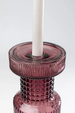 KARE Design Lyhdyt|Kynttilänjalat*Marvelous Duo Kynttilänjalka, Pinkki-harmaa 49cm